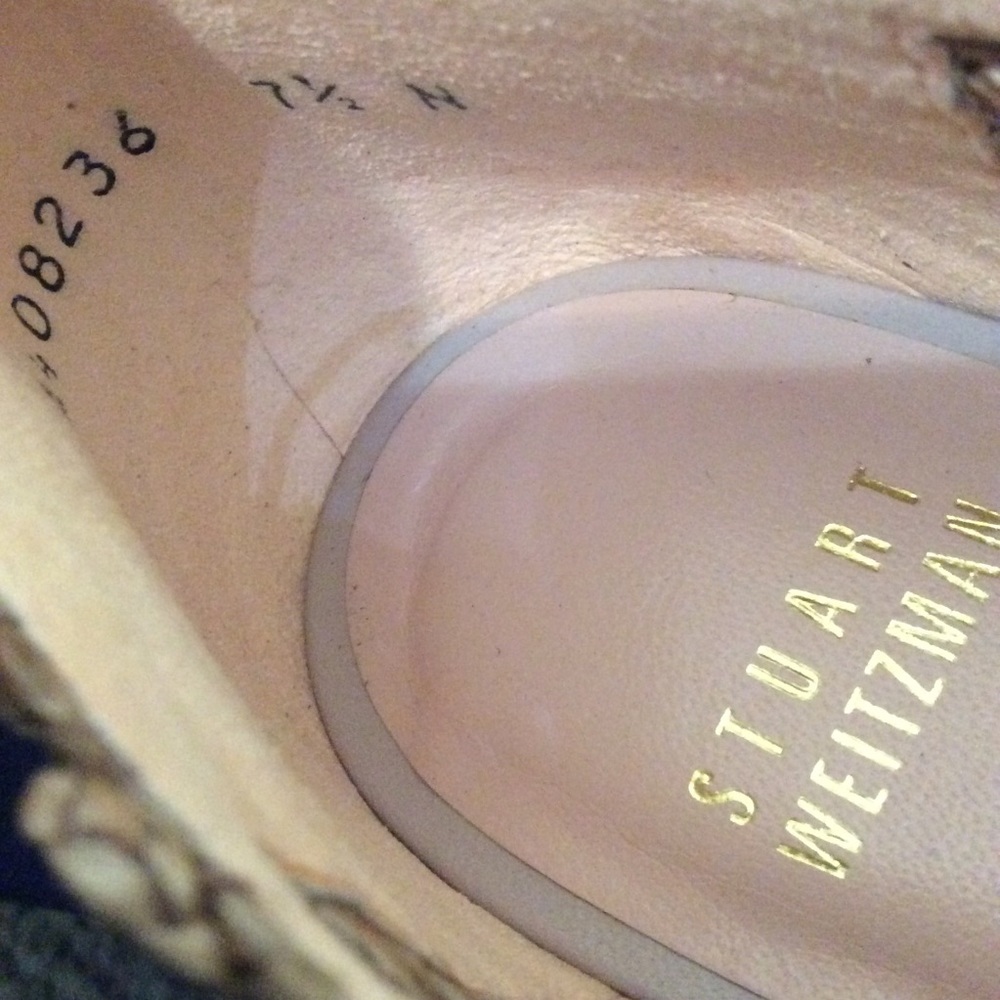 🆕 Stuart Weitzman twine loafers- size 7.5 N - Picture 7 of 8